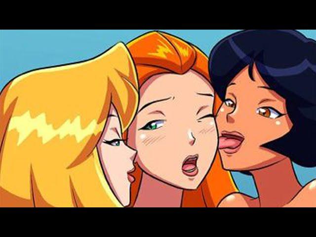 Totally Spies Rest After Mission | Comic Dub