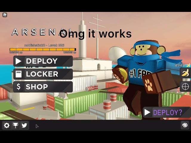 NEW Free Delinquent That's Cool Code! (Arsenal Roblox)