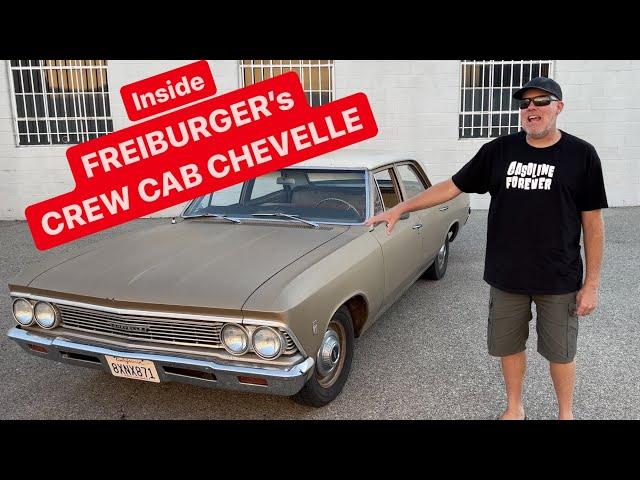 Inside Freiburger's '66 Crew Cab Chevelle