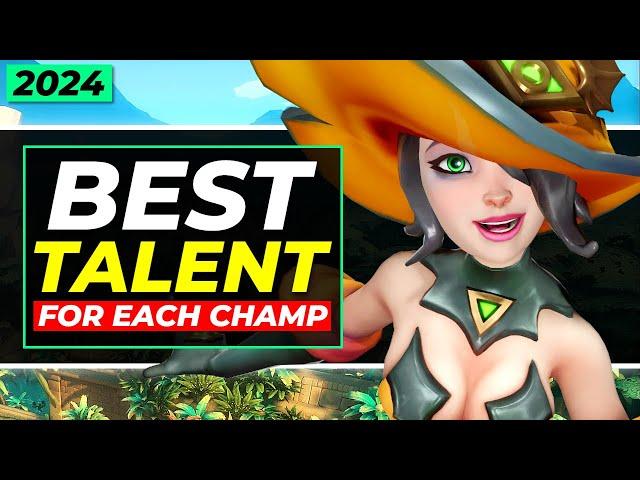 The BEST Talent For EVERY Champion in Paladins! (2024)