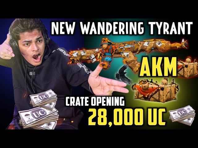 JONATHAN 28000 UC CREATE OPENING | MAXING OUT NEW Wandering Tyrant AKM | JONNY BHAI