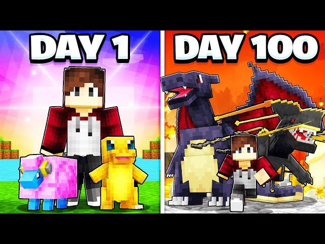 I Spent 100 DAYS In MINECRAFT COBBLEMON Using ONLY SHINY POKEMON!