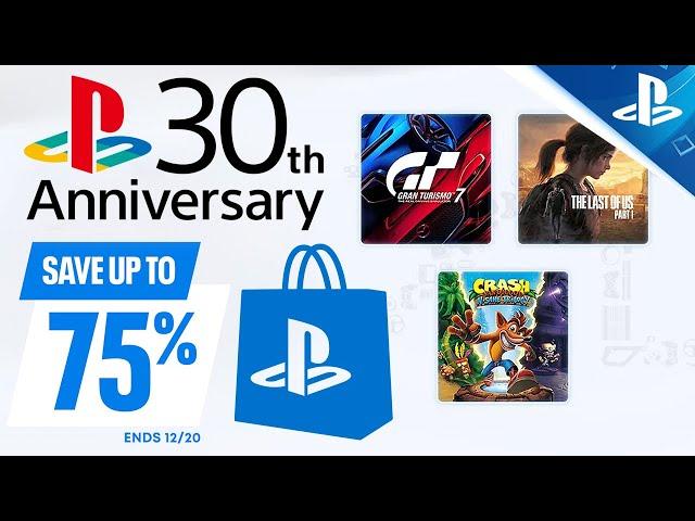 Huge NEW PlayStation 30th Anniversary PSN Store Sale Revealed!