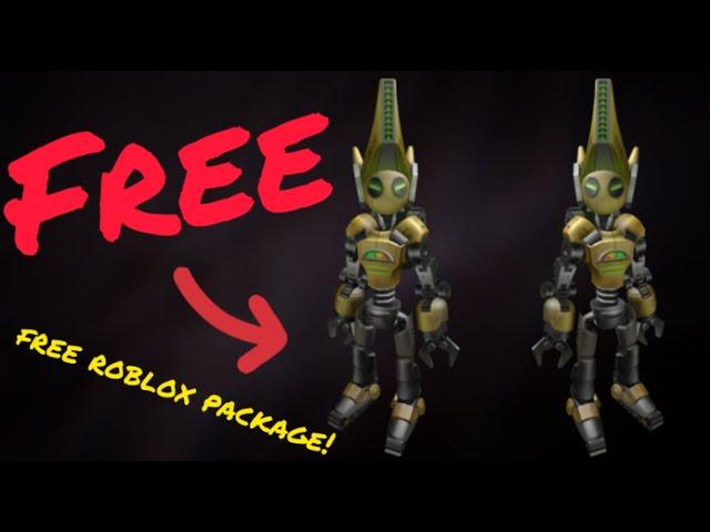 FREE RTHRO PACKAGE ON ROBLOX! (Junkbot)