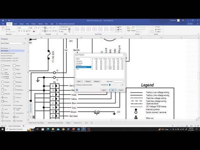 Microsoft Visio Making Connection Points and editing Connectors