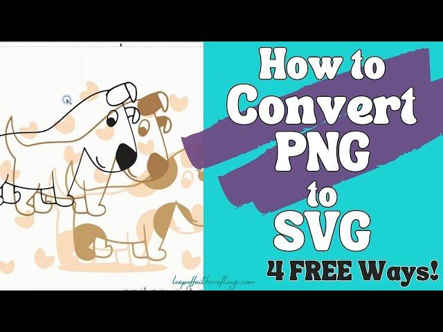 How to Convert PNG to SVG for FREE!