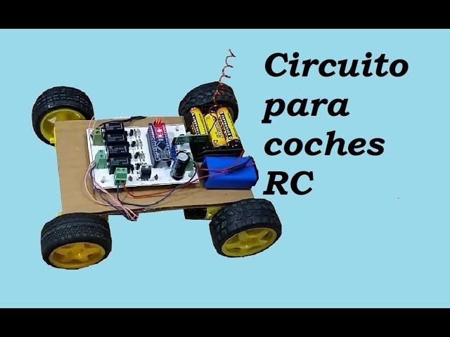 Circuito Emisor y Receptor para Coches a control Remoto