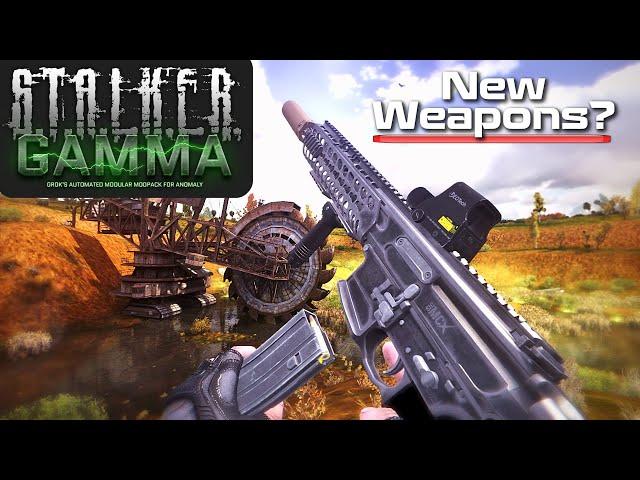 Stalker Gamma Anomaly New Weapons Mods?