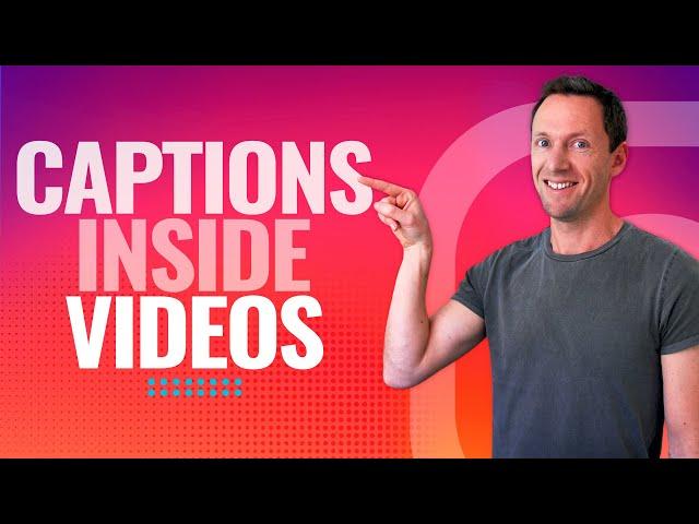 How to Add Captions to Videos [UPDATED] - Hardcode Subtitles in Instagram Videos!