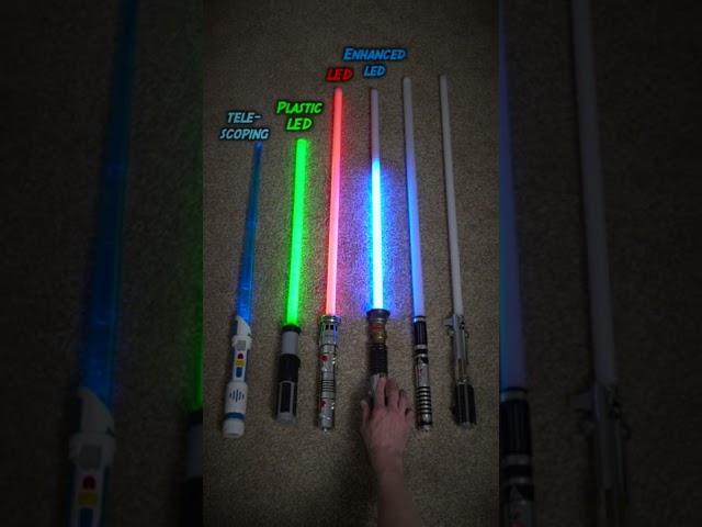 6 Types Of Lightsabers!