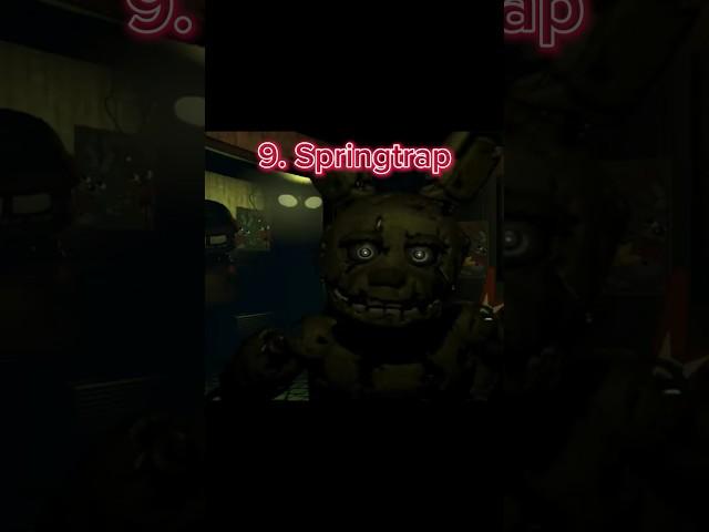 My Top 10 Favorite FNAF Jumpscares #fivenightsatfreddys #fnaf #edit