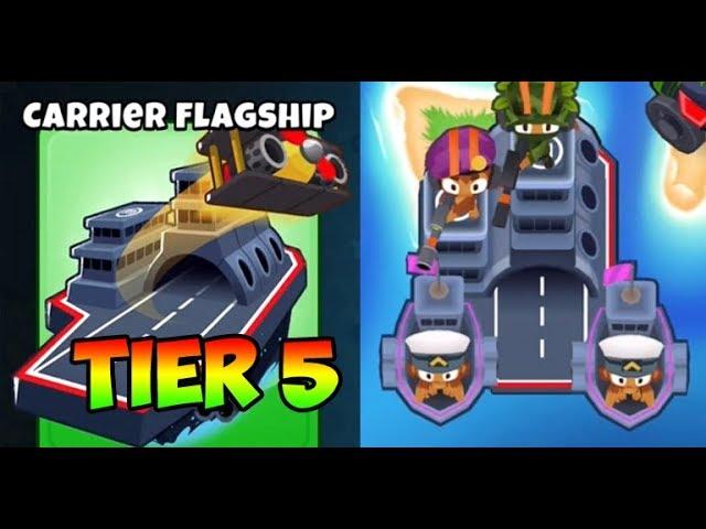 Bloons TD 6 - CARRIER FLAGSHIP - 5TH TIER BUCCANEER