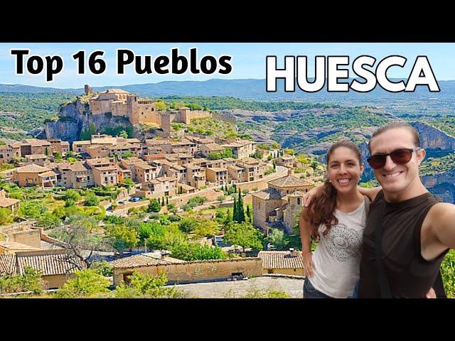  Los 16 PUEBLOS más Bonitos que ver en HUESCA (Aragón) 4K | España