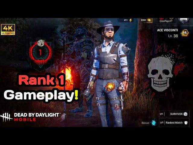 16 Minutes Of Rank 1 Survivor Gameplay! | Dbd Mobile