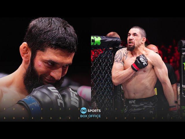 Khamzat Chimaev & Robert Whittaker walkout ahead of #UFC308 