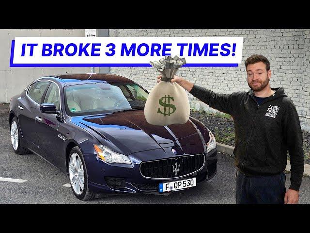 How Much Did it Cost to Fix a Highest Mileage Maserati? - Quattroporte GTS - PT8