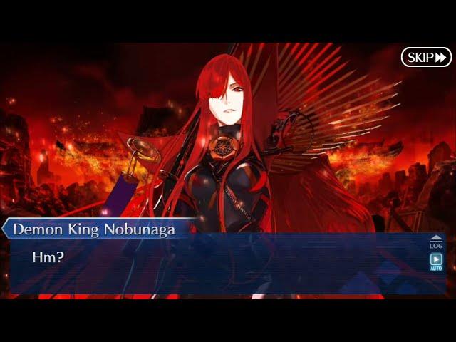 FGO NA - Oda Nobunaga (Avenger)'s Valentine's Scene | Voiced