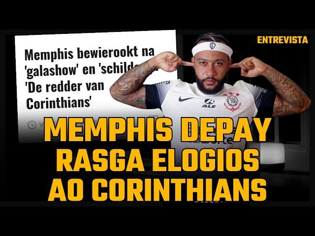 MEMPHIS DEPAY RASGA DE ELOGIOS O CORINTHIANS | ATLETA PRETENDE VOLTAR A SELEÇÃO HOLANDESA