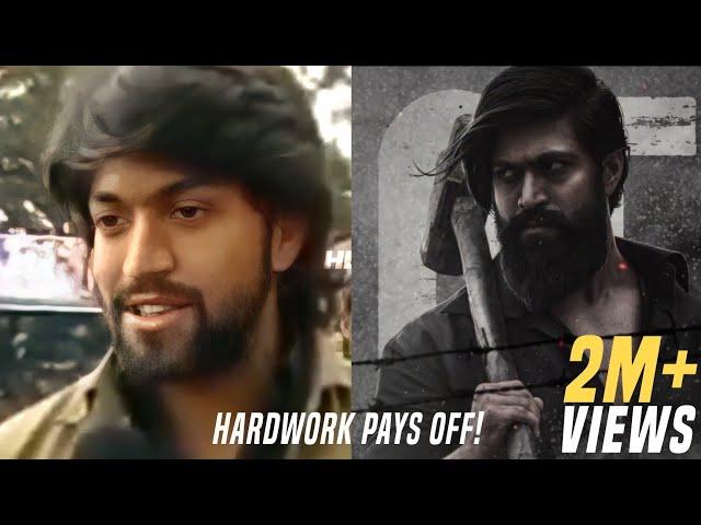 KGF 2 | yash transformation | kgf edit | whatsapp status