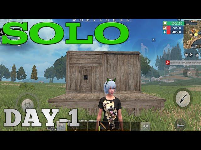 START SOLO JOURNEY DAY-1 || LAST DAY RULES SURVIVAL GAMEPLAY