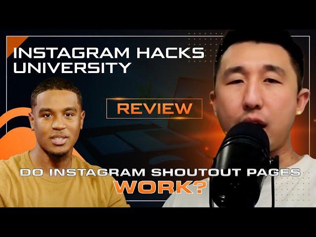 Taijaun Reshard Review - Instagram Hacks University (Instagram Shoutout Pages)