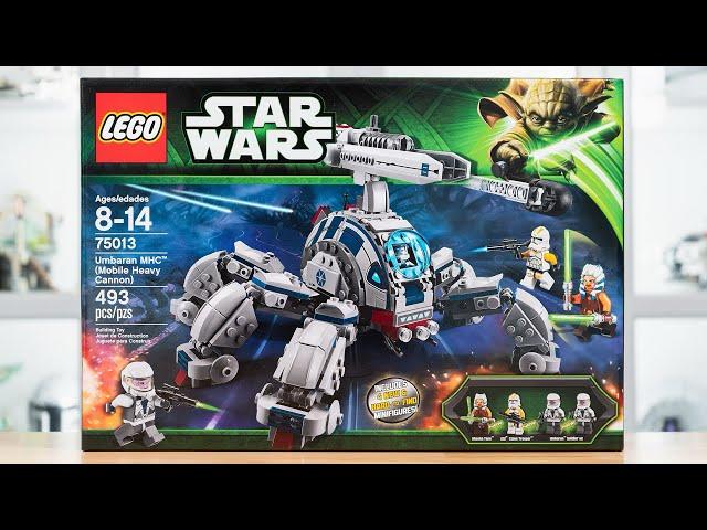 LEGO Star Wars 75013 UMBARAN MHC (MOBILE HEAVY CANON) Review! (2013)