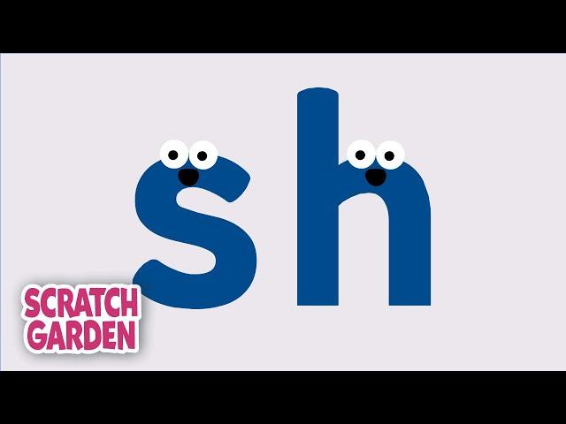 The SH Sound | Phonics Video | Scratch Garden