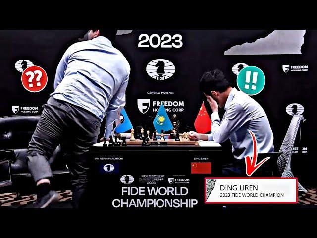 Nepo RAGES and Ding Gets EMOTIONAL After Winning World Chess Championship 2023!!