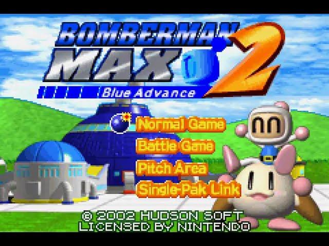 Game Boy Advance Longplay [344] Bomberman Max 2: Blue Advance (US)