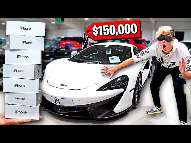 Buying EVERYTHING I Touch Blindfolded - Challenge