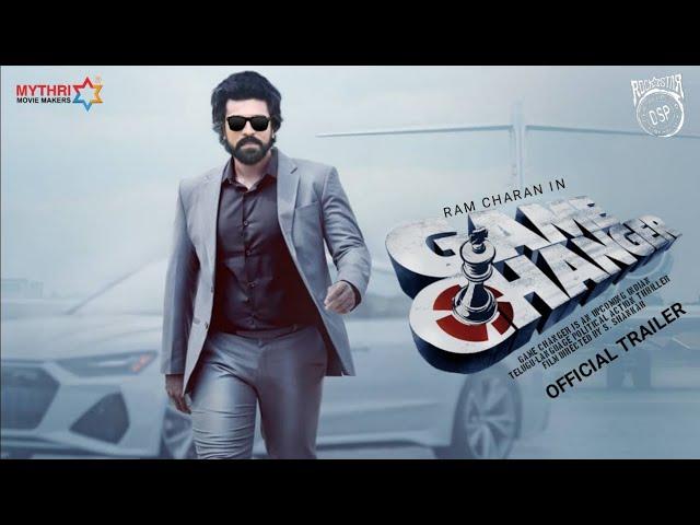 GAME CHANGER | Official Trailer | Ram Charan | Kiara Advani, Anjali | Jayaram | S. Shankar