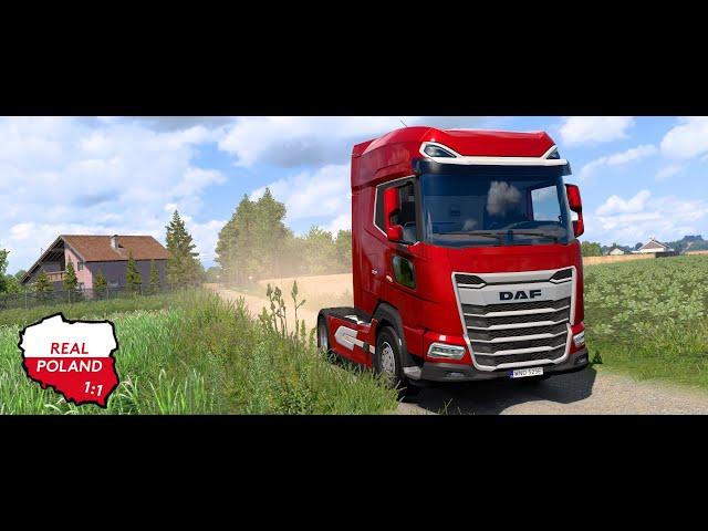 "REAL Poland" POV Driving - NEW DAF NGD (2025) Euro Truck Simulator 2 ETS2 2K60