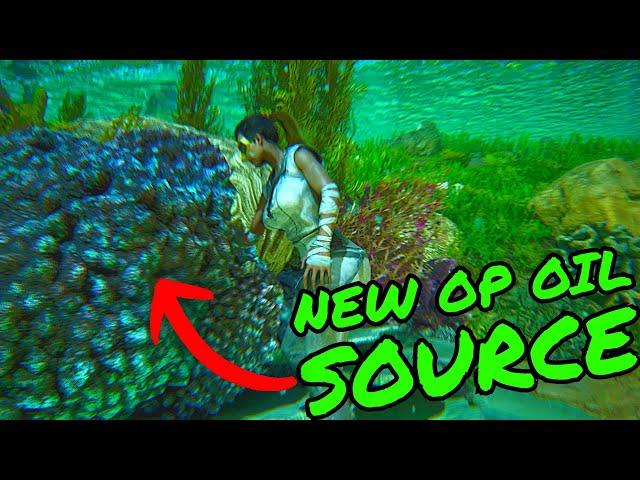 NEW OIL Source in Ark Survival Ascended!!! Super Easy Oil Locations!!! SLOT CAP ON OIL FAST