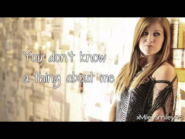 Kelly Clarkson - Mr. Know It All (with lyrics)