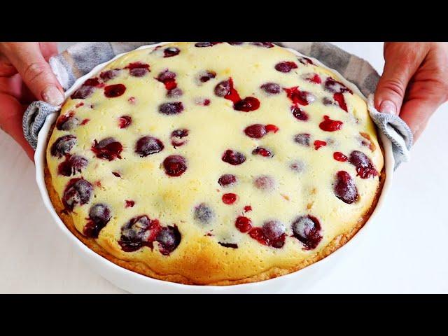 Он ПОТРЯСАЮЩИЙ/Вкуснее Торта! Пирог,который покорит Вас! Ягодный пирог с кремовой начинкой