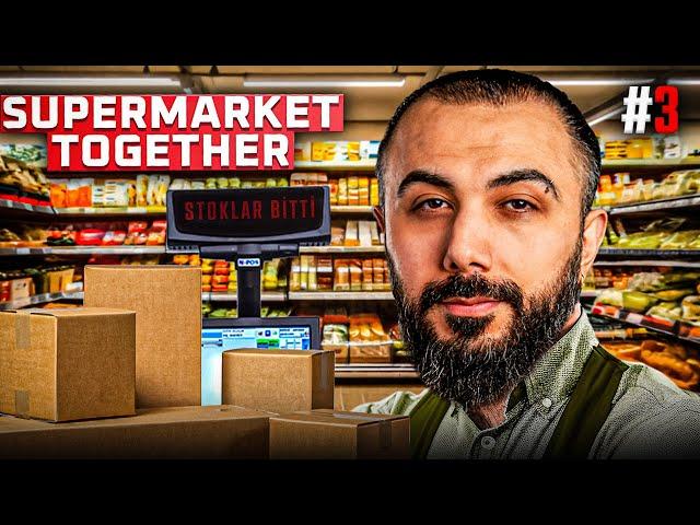 STOKLARI YETİŞTİREMİYORUZ! MANAV REYONU AÇTIK! EKİPLE SUPERMARKET TOGETHER | Barış Can