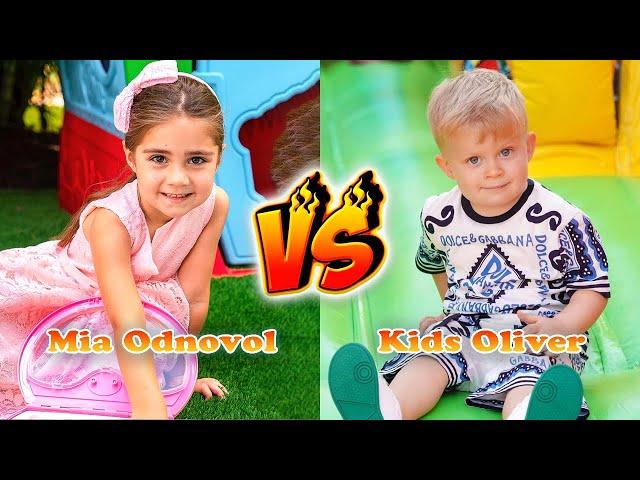 Kids Oliver VS Mia Odnovol Transformation  From Baby To 2024