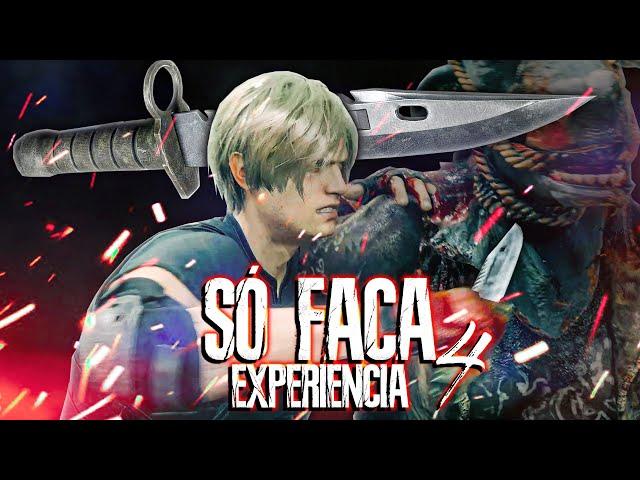 Só FACA é possível? - RE4 REMAKE - EXPERIÊNCIA - PT 4