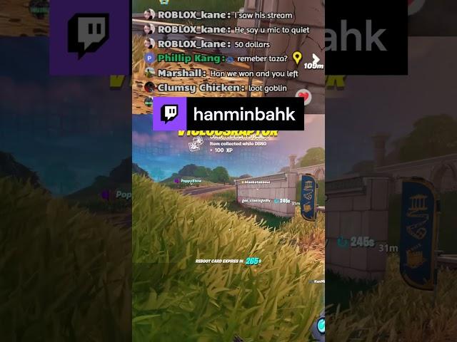 your forehead is huge LOL | hanminbahk on #Twitch