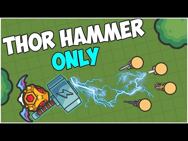 Zombs Royale | THOR HAMMER Only Challenge!