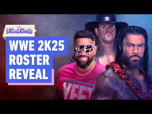 WWE 2K25 Roster Reveal - IGN FanFest