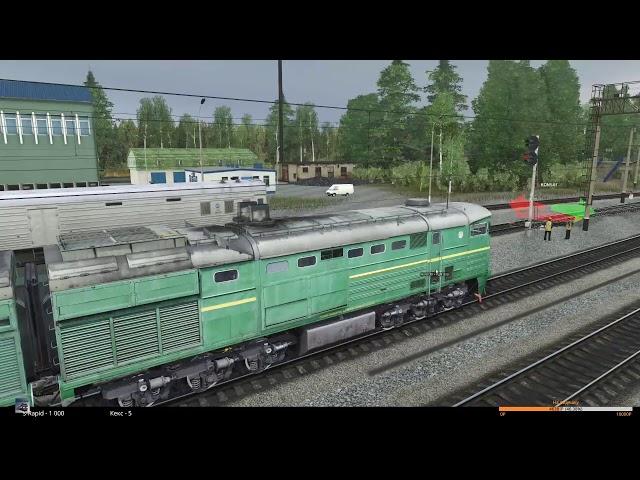 Trainz19 Печерская магистраль. Создаем сессию."Война Ботов"