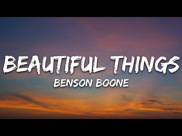 Benson Boone - Beautiful Things (Lyrics)