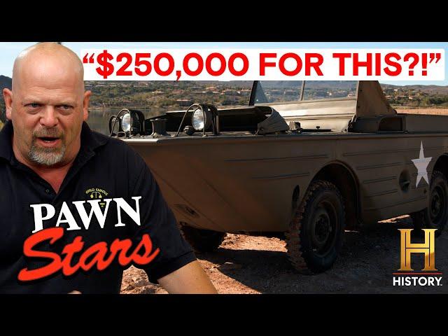 Pawn Stars: 6 Rare & Valuable Military Vehicles