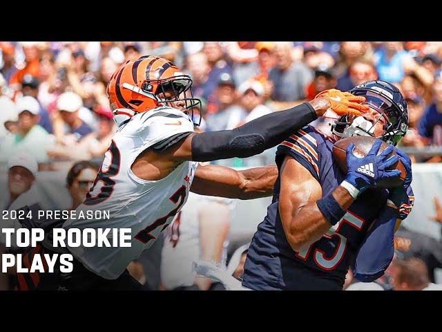 Top Rookie Plays from 2024 NFL Preseason