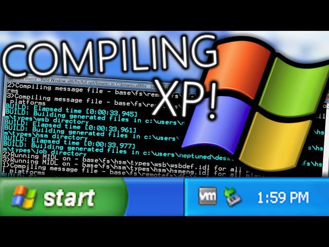 Compiling & Installing Windows XP (via OpenXP), tech experiment