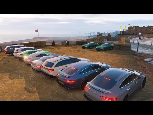 AMG Cruising Wednesdays with the Boys#8 - Forza Horizon 4/ e63's, c63'S, g65'S, GTR'S & More