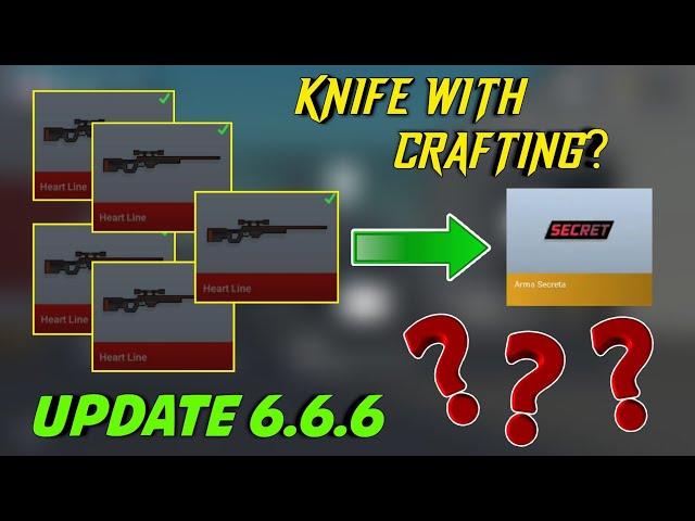 BLOCK STRIKE | CRAFTING 125 ITEMS! REVIEW UPDATED AWP SKIN - NEW UPDATE 6.6.6