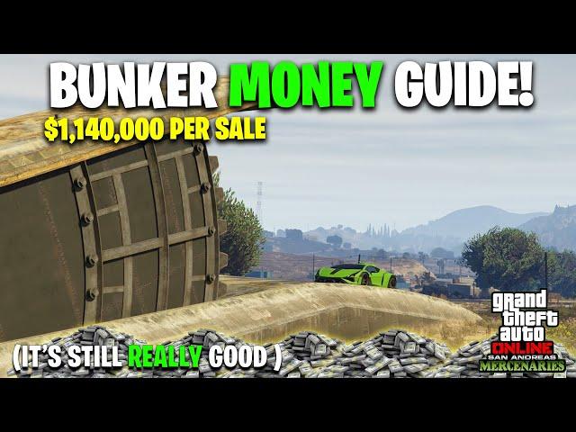 *2024* BUNKER MONEY GUIDE (Easy Millions) | GTA Online Bunker Business Guide