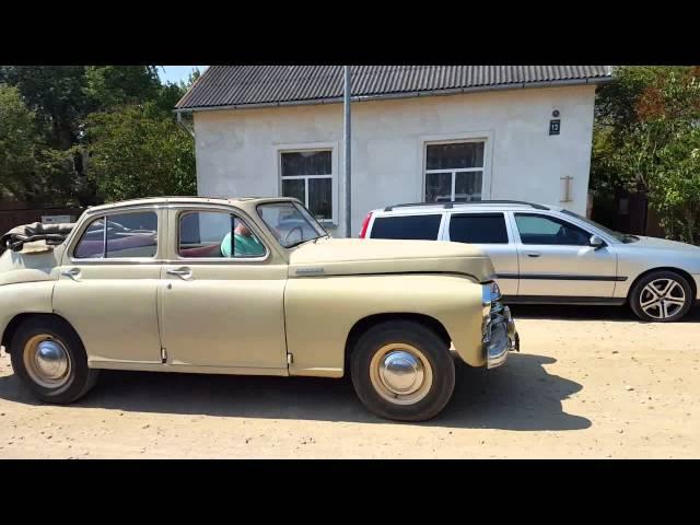 Pobeda 1950 year model. Cabrio